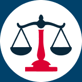 Icon of judicial weights